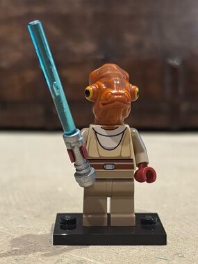 Lego Nahdar Vebb 8095 Mon Calamari Jedi Knight Clone Wars Star Wars Minifigure